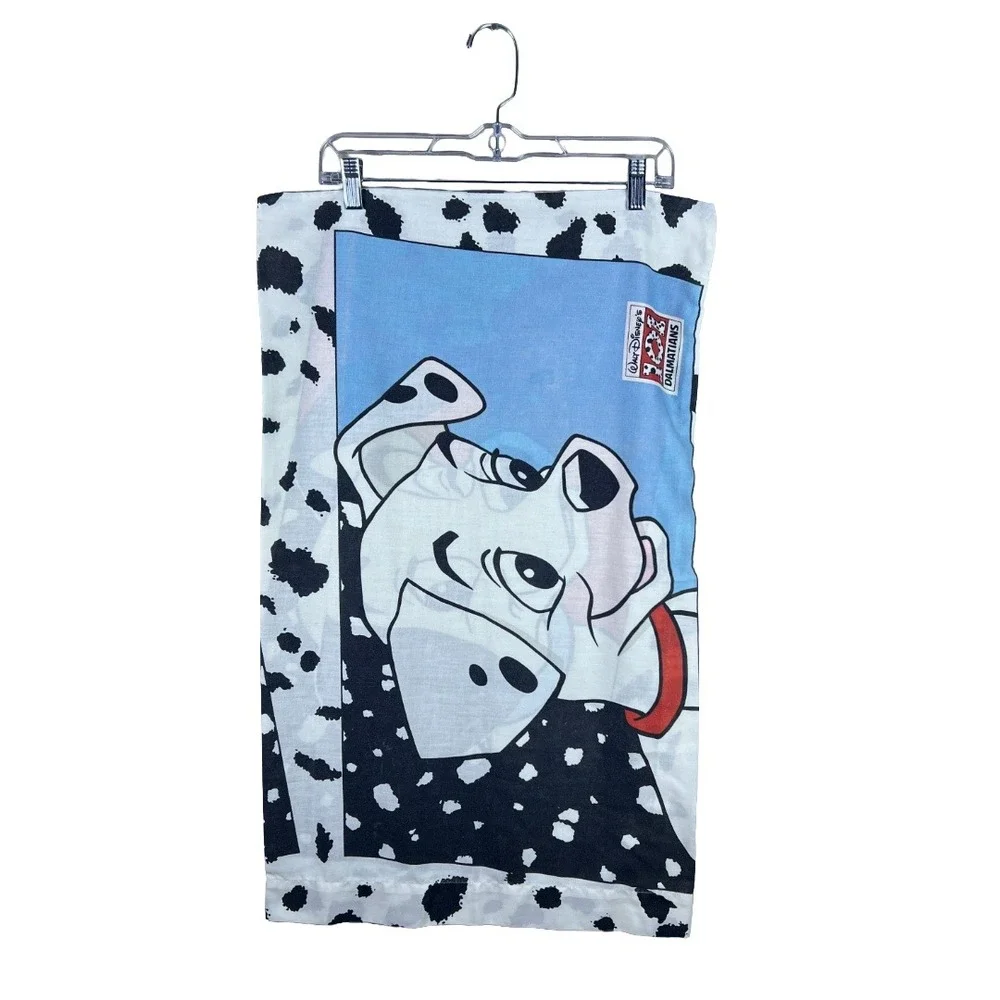 90s Vintage Disney 101 Dalmatians Twin Sheet Set Made in USA